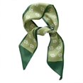 thumbnail image 2 of 5 uds. Bufanda ajustada verde, bufanda estrecha estampada, cinturón, pañuelo largo decorativo, bufandas para el cuello, bufanda ajustada verde, 2 of 10