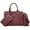 Burgundy, variant on Women's 3Pcs Purse Handbag Shoulder Bag Tote Satchel Hobo Bag Briefcase Work Bag for Ladies