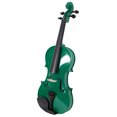 thumbnail image 3 of Tcbosik Violin Set, 4/4 Maple Wood Violin Outfit with Case Bow and Rosin, Stringed Musical Instruments, Green, 3 of 9