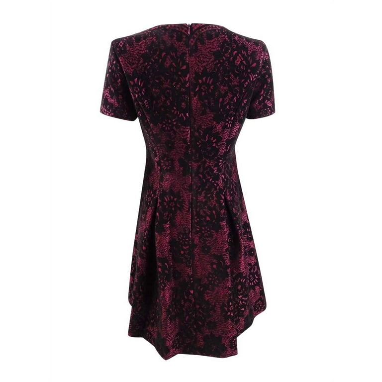 Vince camuto purple lace dress cheap