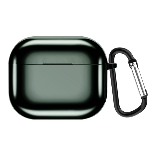 Funda Para Auriculares Inalámbricos Compatible Con Airpods 3 2021 Galvanoplastia Tpu Funda Protectora Para Auriculares Con Mosquetón matsuzay EL016605-06