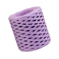 thumbnail image 3 of Rongfmy 200M/Roll Raffia Paper Ribbon Decor Recyclable for Weaving Gift Wrapping Light Violet, 3 of 7