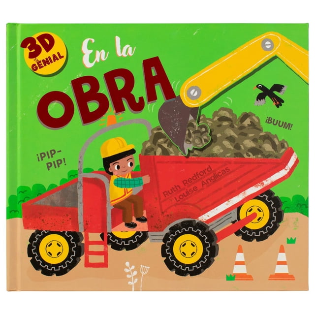 Libro infantil en 3D genial en la obra Blanco