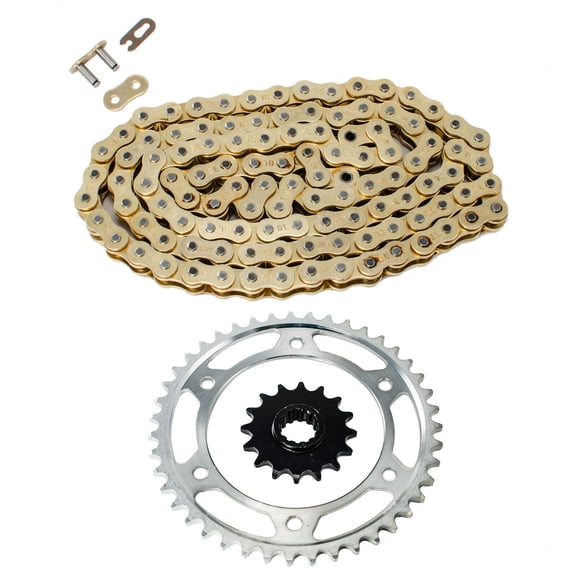 Max Motosports Gold Drive Chain & Sprockets Kit for Honda CBR600RR 2003-2020