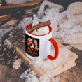 thumbnail image 5 of 3dRose, Vintage Halloween Nightmare, 15oz Two-Tone Red Mug, 5 of 7