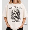 thumbnail image 2 of Dolly Memorial 1946-2026 Country Music Tribute Portrait T-Shirt, 2 of 3