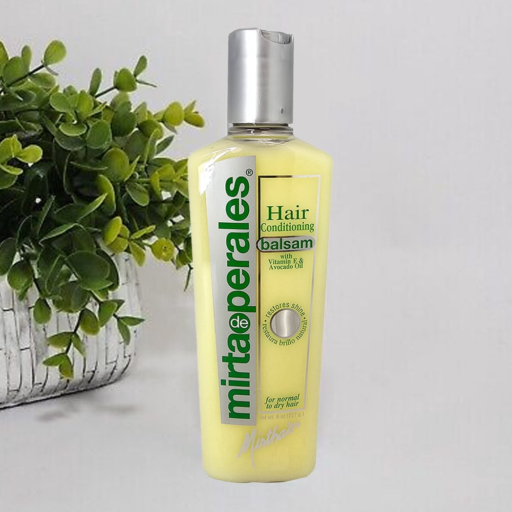 Mirta De Perales Hair Conditioning Balsam – 8 Oz (ca. 236 Ml), Mit Peruanischem Balsam, Gegen Trockenheit