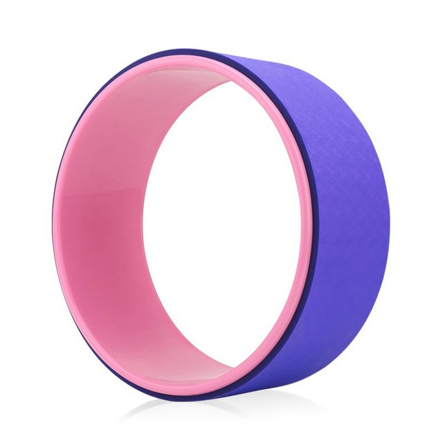Naiovety Rueda de yoga para doblar la espalda, moldear el cuerpo, anillo elástico, círculo de Pilates, ejercicio, accesorio de gimnasio Uniforme atlético rosado morado Naiovety JJ21045-04