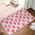 thumbnail image 4 of Rateoe Strawberries Pattern Flannel Door Mat Indoor Outdoor Entrance, Waterproof All-Weather Doormat,Fade Resistant, Low Profile Entryway Mat 16x24in, 4 of 7