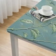 thumbnail image 5 of HAOXIT  Vinyl Tablecloth with Flannel Backing, Water Oil Proof Rectangle Table Cloth Cover, PVC Table Cloths for Camping Picnic Dining Indoor Outdoor 52*52, 5 of 8