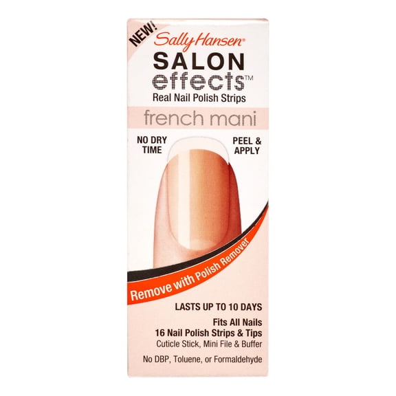 Sally Hansen Salon Effects French Mani Nail Polish Strips, Excusez Moi