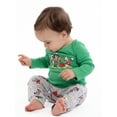 thumbnail image 6 of Mickey Mouse Baby Boys Christmas Graphic Bodysuit and Jogger Pants Set, 2-Piece, Sizes 0M-12M, 6 of 6