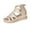 Beige, variant on Beige Womens Fashion Casual Spring Summer Roman Style Wedge Sandals Thick Sole Comfortable Outdoor Slip On Shoes