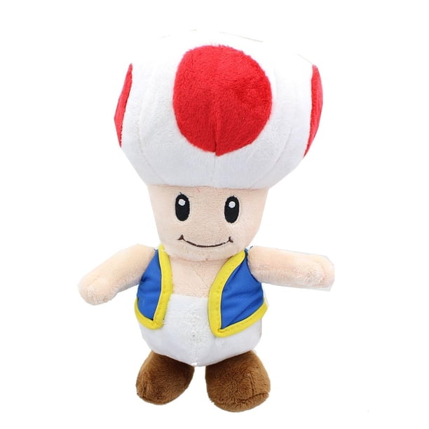 Nintendo Super Mario Bros. 10.5-Inch Toad Plush - Walmart.com - Walmart.com