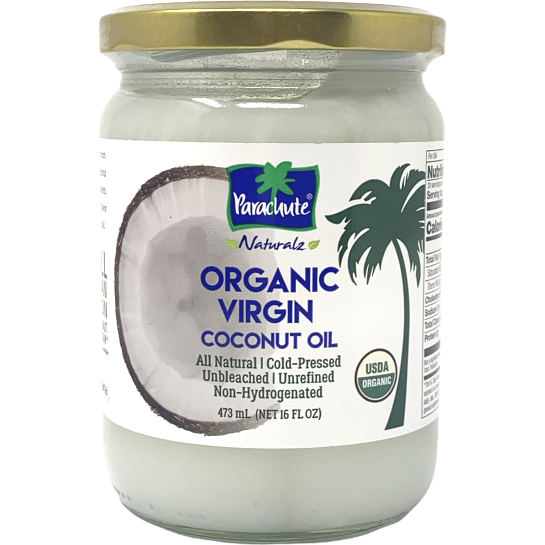 Pack Of 5 Parachute Organic Virgin Coconut Oil 473 Ml (16 Fl Oz
