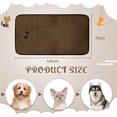 thumbnail image 2 of Toalla de baño para perros - Toalla de microfibra súper absorbente para perros y gatos pequeños, medianos y grandes, 2 of 7