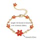 thumbnail image 3 of Pulsera de Pétalos de Circonita | Joyería Floral Personalizada y Exquisita | Accesorio Ligero, Cómodo y Elegante | Regalo para Mujer | Ropa Informal y Formal, 3 of 6