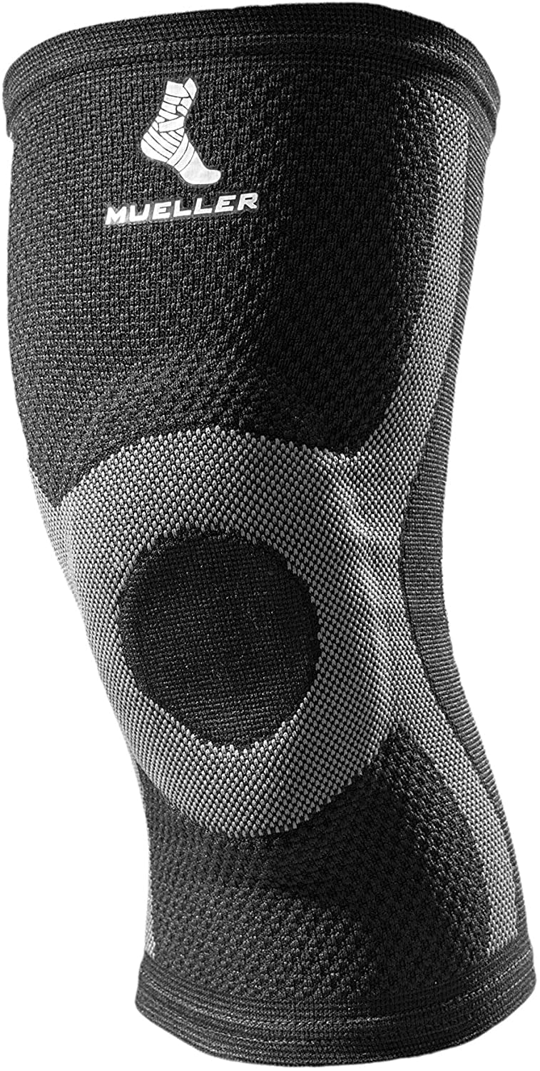 Mueller Premium Knit Knee Support with Gel Pad, Large/X-Large