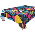thumbnail image 4 of BZSMCE Square Tablecloth Texture Mapping Pattern Tableclothes, 4 of 9