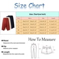 thumbnail image 4 of Kureaily Men Summer Casual Drawstring Mid Waist Cotton Linen Loose Cropped Bloomers With Pockets, 4 of 4