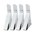 thumbnail image 2 of SHISUYAN 10pcs Stainless Steel Triangle Tablecloth Clips Adjustable Table Cloth Triangle Clamps 4.5cm, 2 of 8
