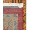 thumbnail image 7 of Unique Loom Palace Collection Area Rug - Lincoln (9' x 12' 2" Rectangle Red/Navy Blue), 7 of 7