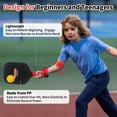 thumbnail image 3 of Juego de palas de pickleball RORLAND, impermeables y ligeras, 157 g, 3 of 9