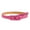 Rose red, variant on Thin Fashion PU Belt with Metal Clasp Women's Lightweight Waistband for Everyday Wear Commuting Outdoor Activity