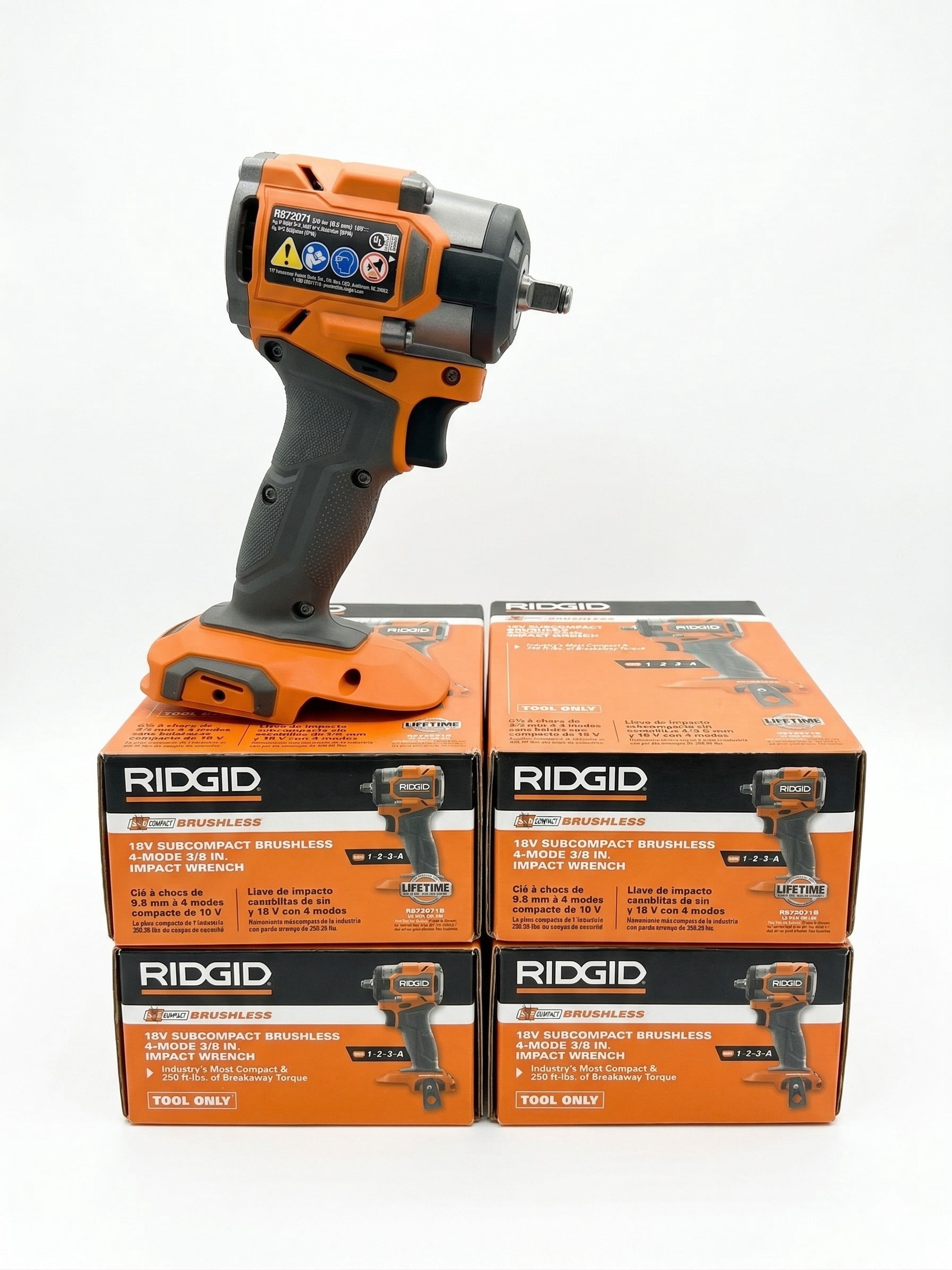RIDGID 18V SubCompact Brushless Cordless 3/8 in. Impact Wrench