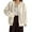 White, variant on IWRICH Women's Cardigan Sweaters Casual Lightweight Long Sleeve Button up Coats Crewneck Knit Fall Outwear White XL