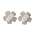 thumbnail image 4 of Unique Bargains Faux Leather Flower Shoelace Charms 1 Pair Beige, 4 of 5