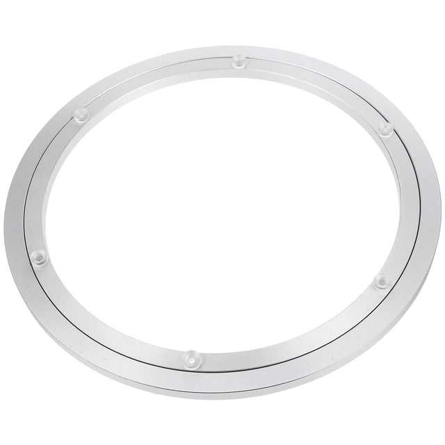 Shisuyan Round Turntable 1Pack 12 Inch Diameter for Dining Table Heavy Duty