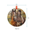 thumbnail image 5 of Custom Horse Portrait Ornament Suncatcher, Horse Window Hanging Pet Memorial, Horse Lover Gift, 2025, Holiday Decoration, Seasonal Keepsake Gift, 2025, Seasonal Holiday Decor,, 5 of 5