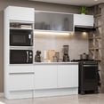 thumbnail image 2 of Cocina Integral Completa Madesa 240cm Topazio 01 Blanco, 2 of 6