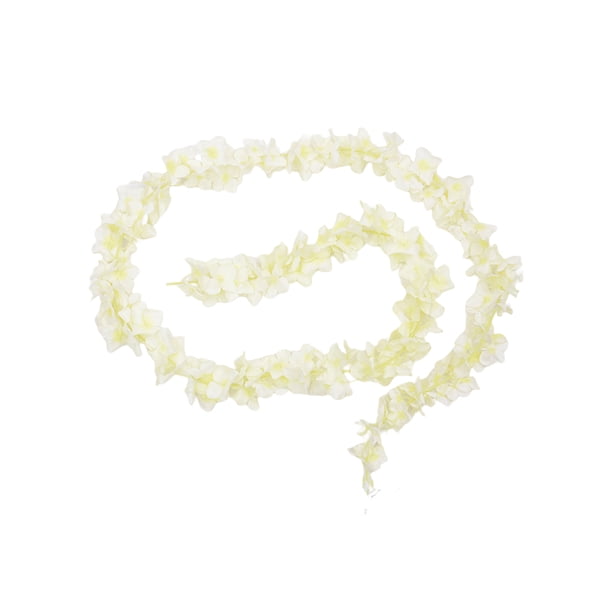 Hortensia artificial Toystoory flores de seda Cuerda Plantas colgantes Blanco Type3 NO3