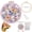 A, variant on Embroidery Kit for Beginners Flower Cross Stitch Craft Kit for Adults with Pre-Printed Embroidery Fabric, Hoops, Step-by-Step Instructions, Color Threads & Needles (A)