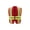 Red, variant on International IC110RD RG Contrast Incident Command Vest, Red - Regular