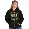 thumbnail image 3 of I'm Kinda Kind of a Big Deal Popeye Zip Up Hoodie Men's Women's Brisco Brands S, 3 of 6