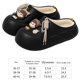 thumbnail image 5 of Dibujosas Con Forrado Calientes Lindas Caseras Zapatos Envoltura Casual No Deslizamiento Cómodo Impermeable para Adultos, 5 of 9