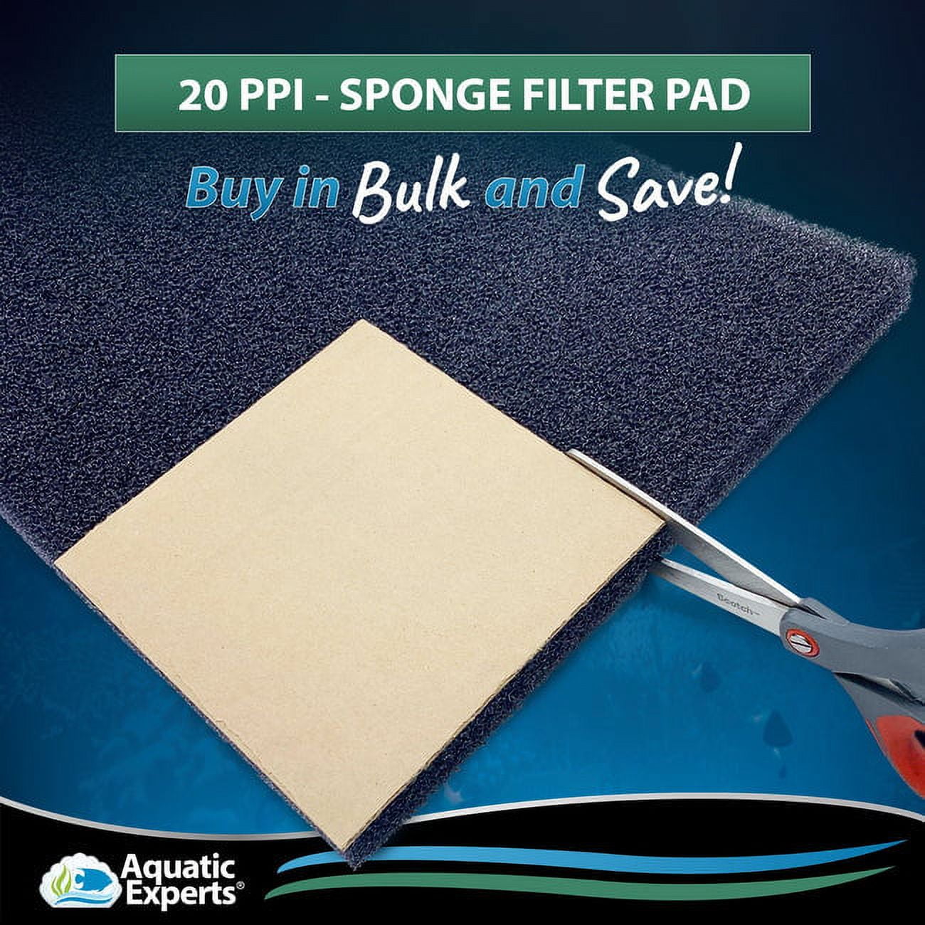Sponge Filter Pad DIY – Aquatic Experts