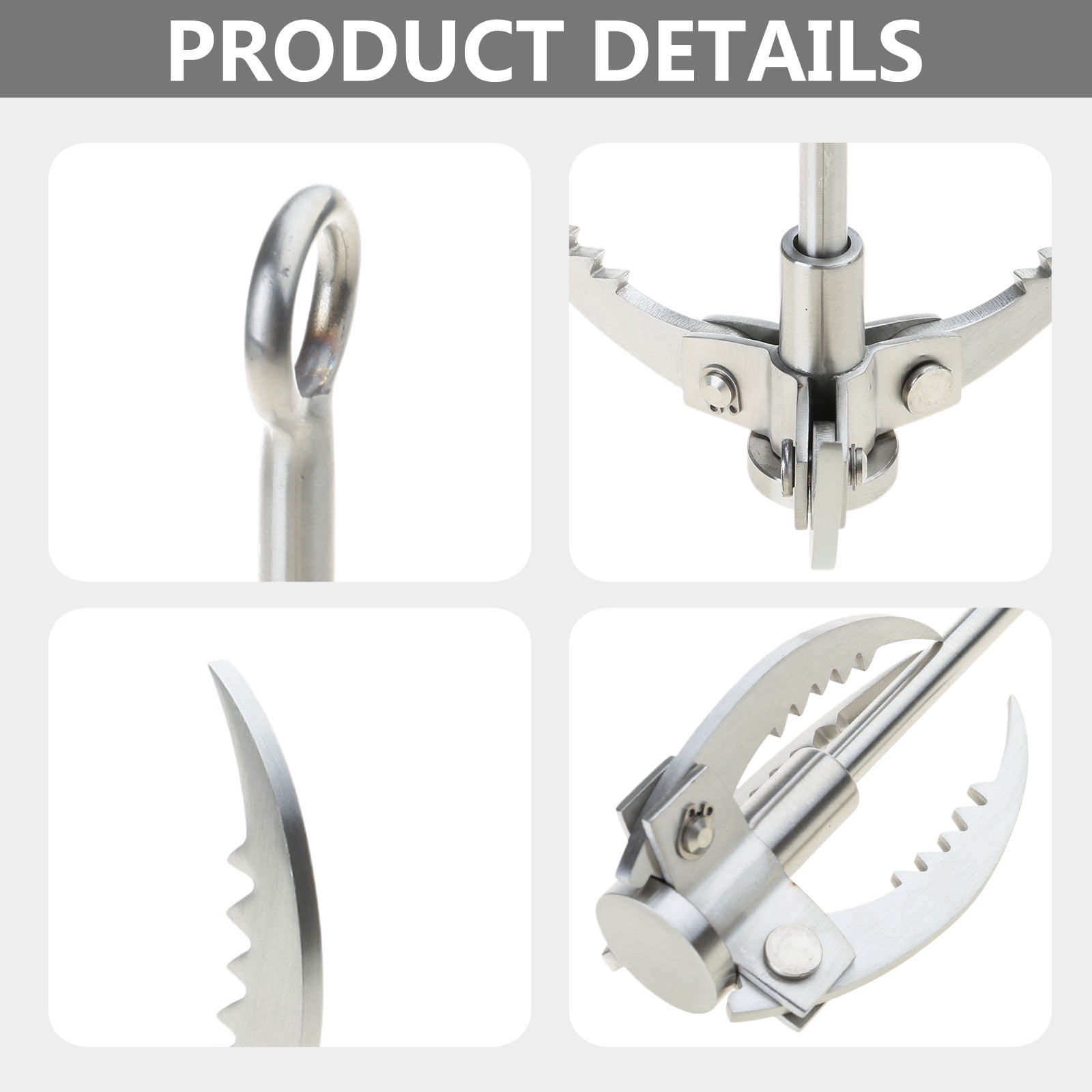 Steel Grappling Hook Climbing Metal Hook Outdoor Rock Climbing Survival Hook Flying Campings Hook