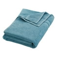 thumbnail image 4 of Hotel Style Turkish Cotton Bath Towel Collection, Bath Sheet, Teal - 1 Piece, 4 of 4
