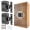 2PCS-Glass door hinges-black, variant on Glass Cabinet Door Hinges, 304 Stainless Steel, Hydraulic Soft Close, Magnetic Latch,Door Hinge for 5-8mm Thickness, Durable (2PCS,Black)