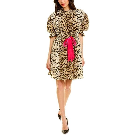 Valentino womens  Silk Mini Dress, 36