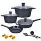 thumbnail image 1 of Bateria De Cocina Antiadherente De Marmol Kochstelle Basics 13 Piezas Kochstelle  Modern Basics Negro, 1 of 8