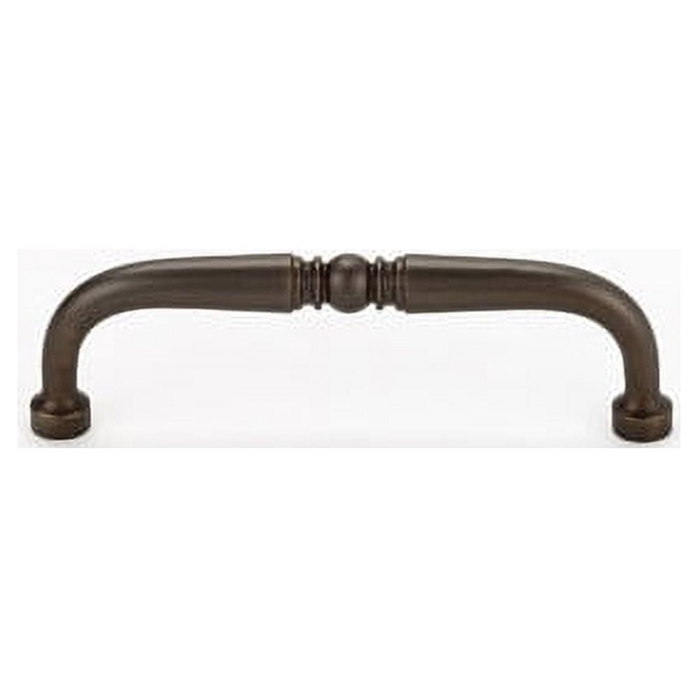 Traditional 4" Center Appliance Pull, Polished Brass
