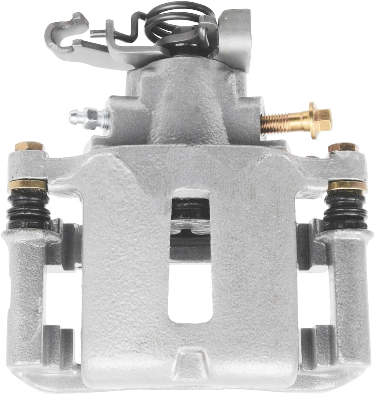 Detroit Axle - Rear Right Brake Caliper for Ford 2005-2014 Mustang, Passenger Side Disc Brake Caliper with Bracket 2006 2007 2008 2009 2010 2011 2012 2013 Replacement