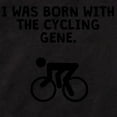 thumbnail image 2 of CafePress - Born With The Cycling Gene Body Suit - Cute Infant Bodysuit Baby Romper - Size Newborn - 24 Months, 2 of 3