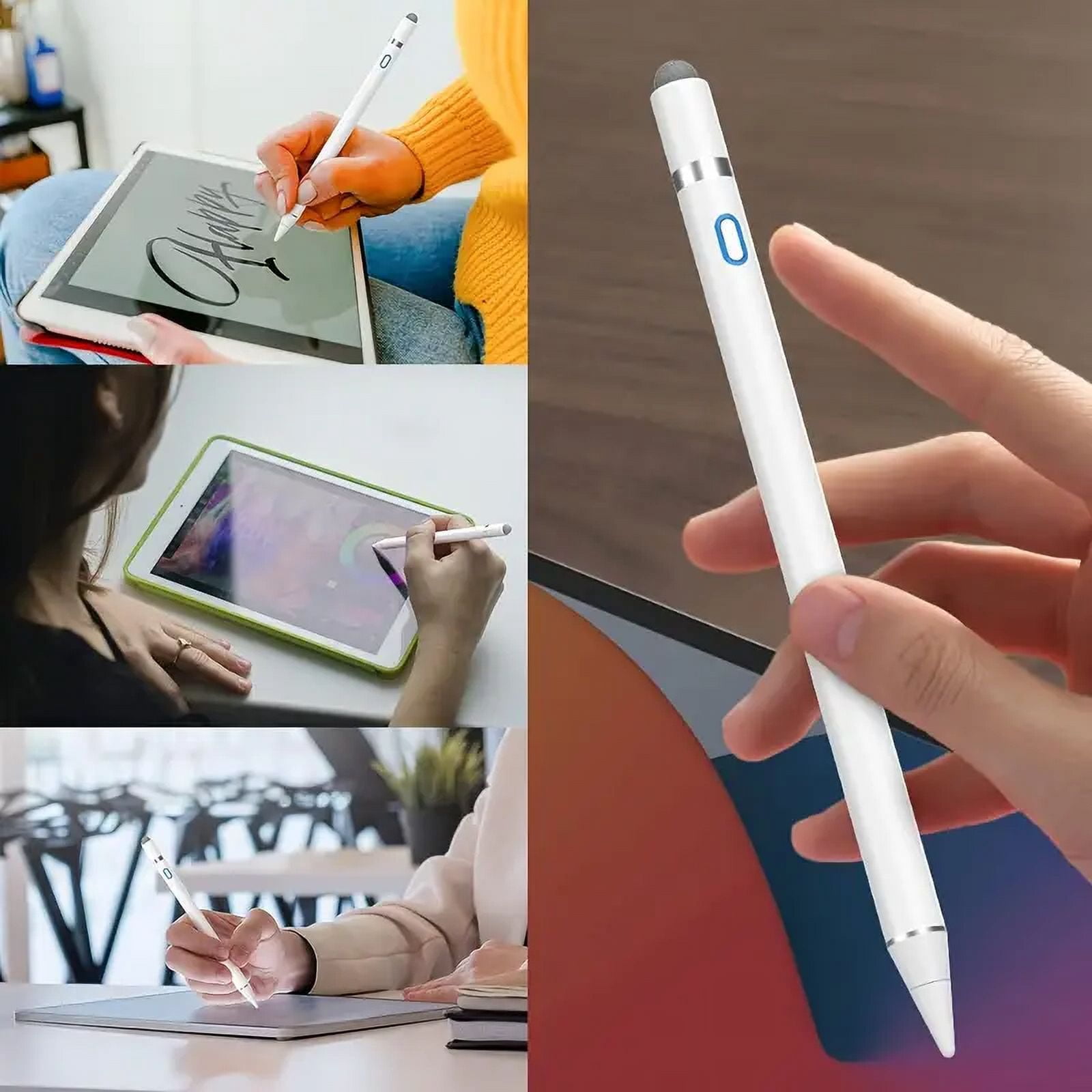 Stylus Pencil Compatible Apple IPad 2018-2023, Magnetic Attach Tilt Sensitivity Palm Rejection Pen Compatible IPad 10/9/8/7/6th, Pro 11, Pro 12.9 6/5/4/3rd Gen, Air 5/4/3rd, Mini 6/5th