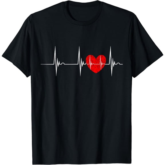 Cardiologist Heart EKG Heartbeat Pulseline Cardiology T-Shirt
